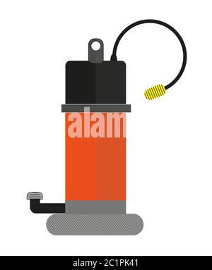 Water Pump vector drawing Stock Vector