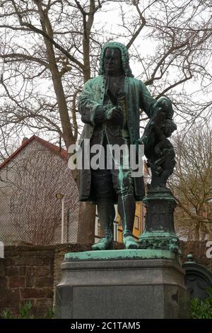 The Johann Sebastian Bach Memorial in Eisenach Stock Photo