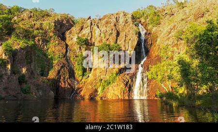 beautiful wangi waterfalls in litchfield national park Stock Photo