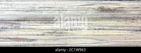 washed wood texture, white wooden background Stock Photo