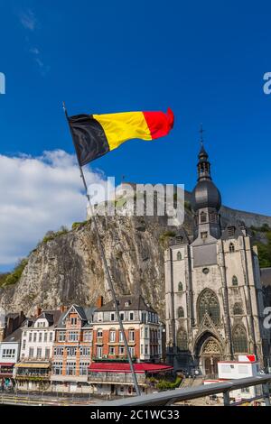 Village Dinant in Belgium Stock Photo