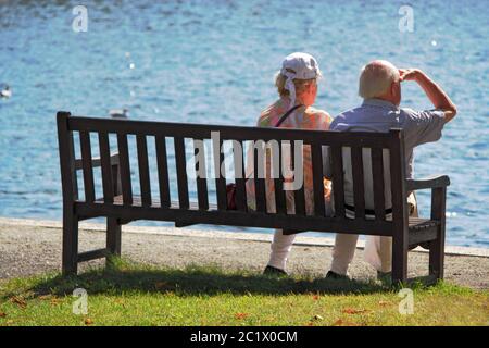Older couple Stock Photo