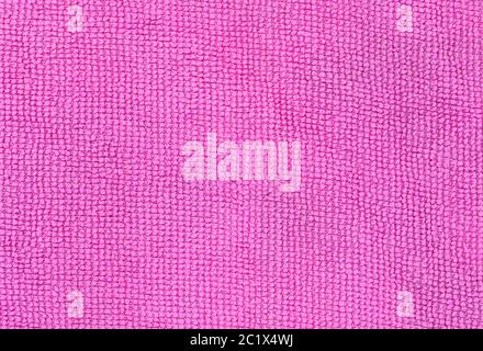 pink fabric towel texture Stock Photo