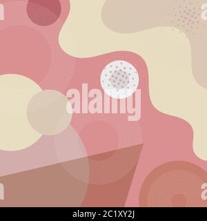 Modern geometric abstract background. Vector Stock Vector
