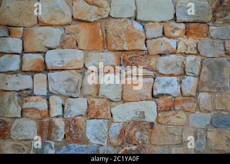 orange wall texture background Stock Photo
