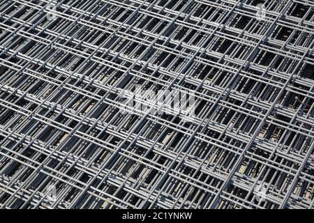 iron lines background Stock Photo