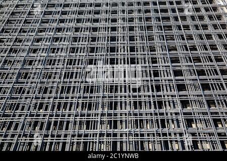 iron lines background Stock Photo