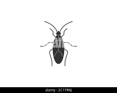Animal, bug, insect icon. Vector illustration, flat design. Stock Vector
