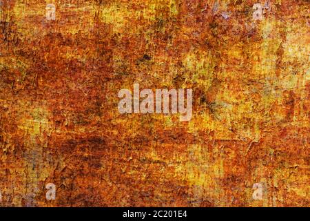 Rust on steel plate. Rusty metal Texture for decoration and industrial. construction concept. Stock Photo