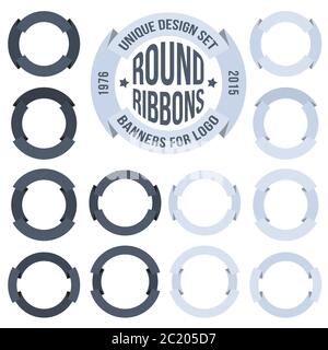 round banner Stock Vector