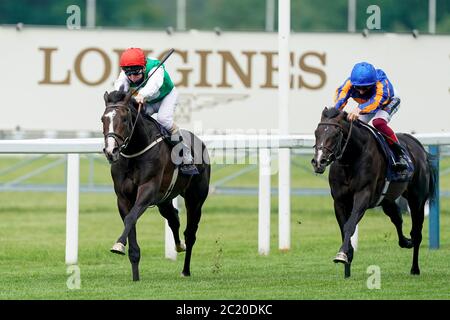 Pyledriver ridden by Martin Dwyer (left) wins the King Edward VII