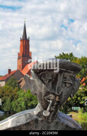 pipe smoker Stock Photo