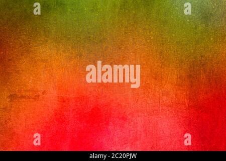 Abstract red green orange distressed stone texture grunge effect background stock photo Stock Photo
