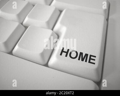 Keybord Button Home Stock Photo