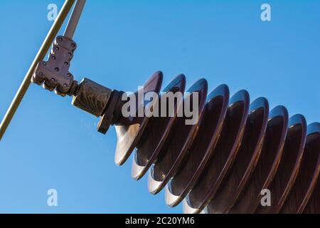 high voltage - isolator Stock Photo