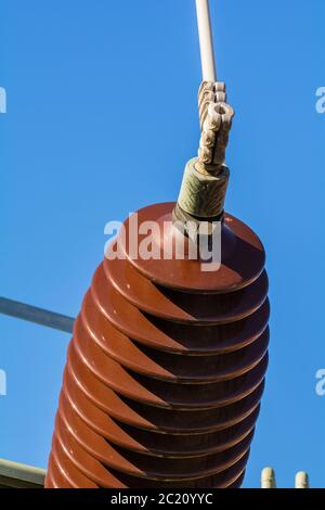 high voltage - isolator Stock Photo