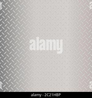 Silver metal steel background texture, vector illustration Stock Vector