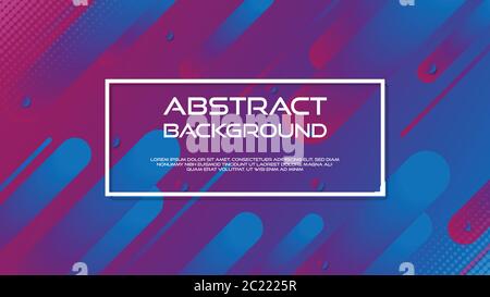Minimal geometric background, color geometric gradient, futuristic background, vector illustration Stock Vector