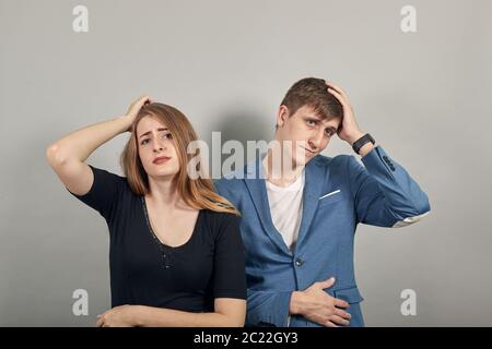 Face palm, disappointed slapping head due to mistake, oversight or epic fail Stock Photo