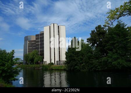 Salvador de Madariaga SDM building in Strasbourg Stock Photo