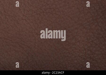 Macro shot of brown leather texture background Stock Photo