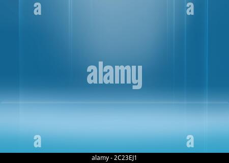 Graphical abstract blue background, high-tech and modern 3d space. Stock Photo