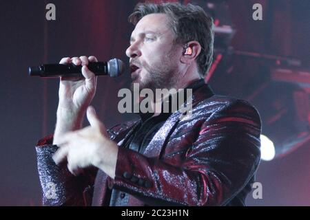 RIO DE JANEIRO, 30.04.2012: Duran Duran performs at the Citibank Hall in Rio de Janeiro (Néstor J. Beremblum / Alamy News) Stock Photo