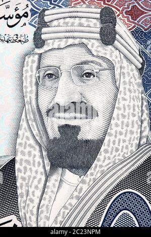 Abdulaziz bin Abdul Rahman a portrait Stock Photo