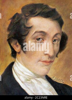 CARL MARIA von WEBER (1786-1826) German Romantic composer Stock Photo