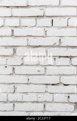 Modern white brick wall texture for background. White brick wall background in rural room, Stock Photo