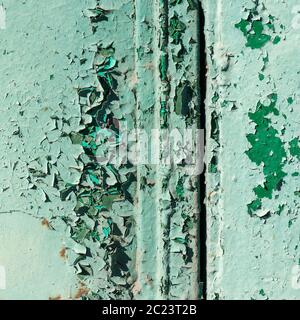 Weathered cracked paint background. Grunge black and white texture template for overlay artwork Stock Photo