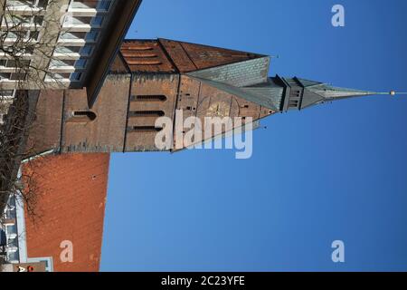 Protestant-Lutheran Church St. Georgii et Jacobi in Hanover Stock Photo