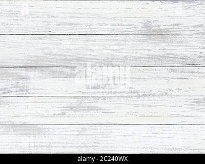 washed wood texture, white wooden background Stock Photo