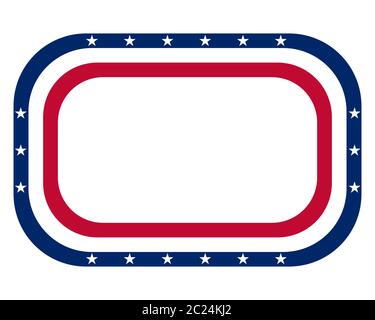 American flag with copy space Stock Photo - Alamy
