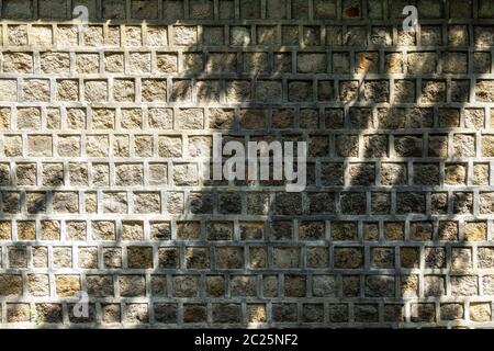 deoksugung doldam gil stone wall Stock Photo