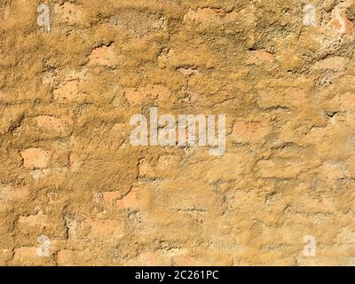 Brick wall texture in a rustic house Stock Photo