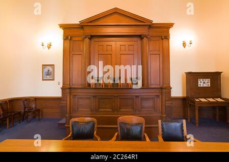 Nevada State Supreme Court building entrance in Carson City Stock Photo ...