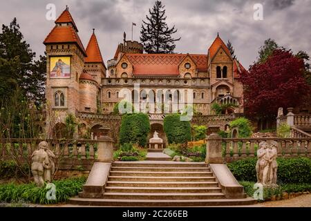 Bory Castle in the City of Szekesfehervar, Hungary Stock Photo