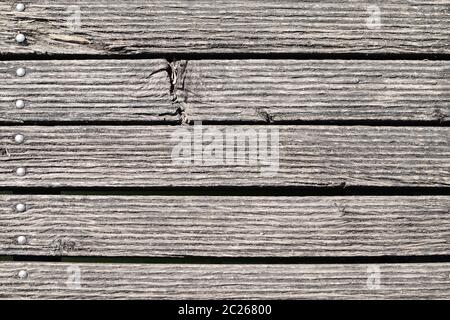 Old weathered boards and wood structure Stock Photo