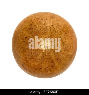 Luo Han Guo aka Monk fruit on white. Stock Photo