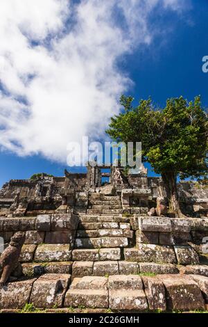 Preah Vihear Temple, Gopura iv(4th Gate), Hindu temple of ancient Khmer Empire, Preah Vihear province, Cambodia, Southeast Asia, Asia Stock Photo