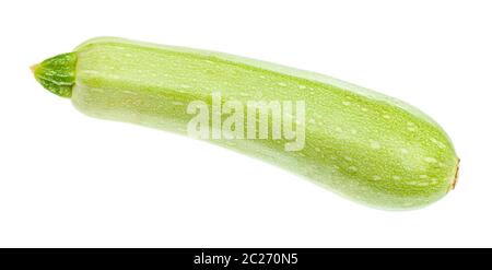 ripe fresh vegetable marrow squash isolated on white background Stock Photo