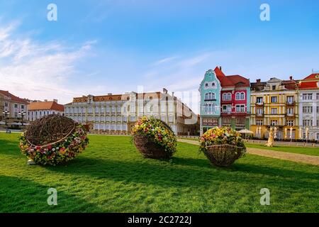 Union Square in Timisoara Stock Photo