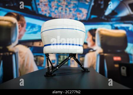 flight simulator training Stock Photo - Alamy