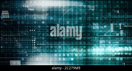 Multimedia Marketing with Cross Platform Technologies Art Stock Photo