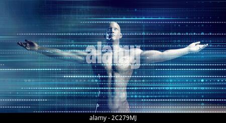 Consumer Technology Trends of the Future Abstract Background Stock Photo