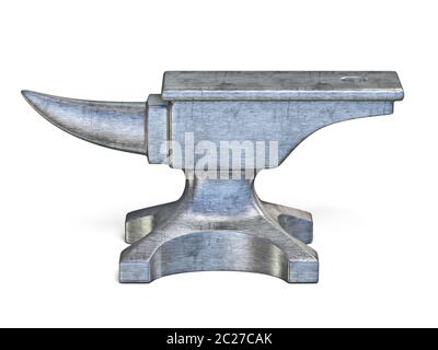 Blacksmith anvil 3D Stock Photo