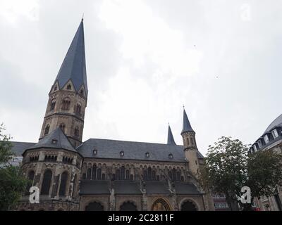 Bonner Muenster (meaning Bonn Minster) basilica church in Bonn, Germany Stock Photo