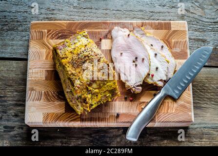 Roast Pork Tenderloin Stock Photo