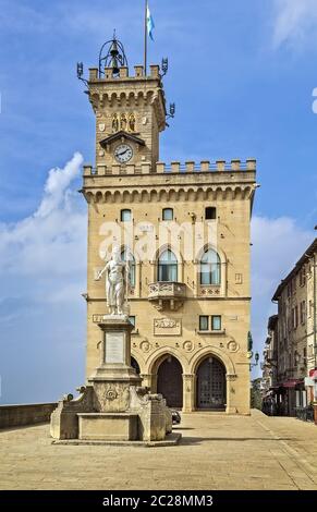 Palazzo Pubblico, San Marino Stock Photo